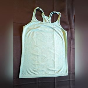 Light blue Nike Dri-fit tank top